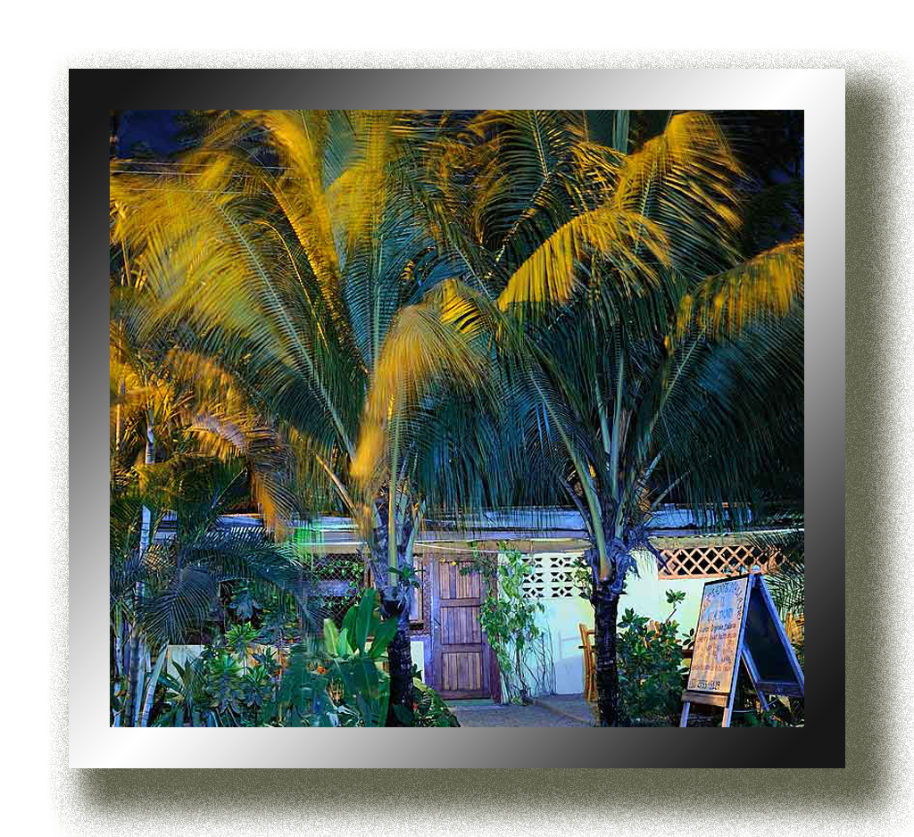 The Road Front of Il giardino Italian restaurant In Puerto jimeenz, OSa PEninsula